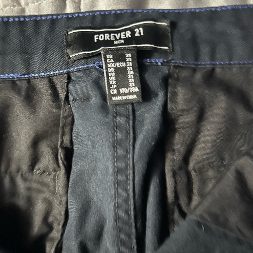 Forever 21 Men's Black Pants